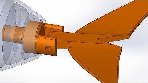 Simple flying mechanism for ornithopters