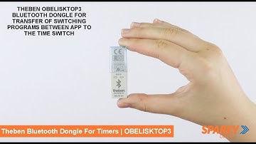 THEBEN OBELISKTOP3 | BLUETOOTH DONGLE FOR TRANSFER OF SWITCHING PROGRAMS BETWEEN APP TO TIME SWITCH