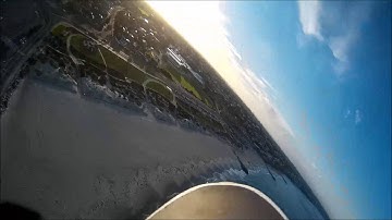 RC flying around SAfrica with a Penguin FPV - crash from a major AP failure