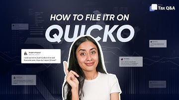 How to file ITR on Quicko? | ITR filing with Quicko | ITR Filing online AY 2025-26