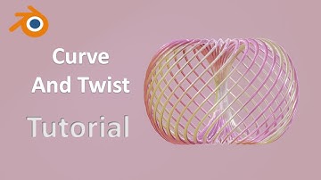 Blender Tutorial - How to Make Seamless Loop Animation for the Torus Twist - English Subtitles