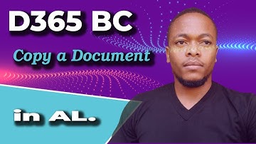 How to Copy A Document in AL. (Microsoft Dynamics 365 Business Central)