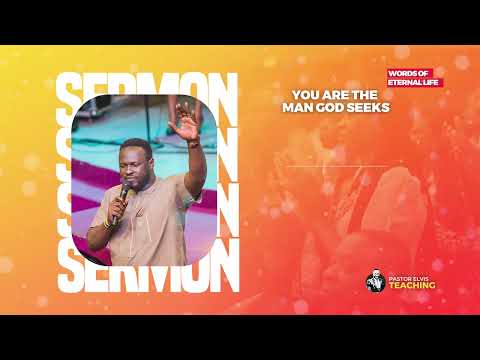 You Are The Man God Is Looking For
