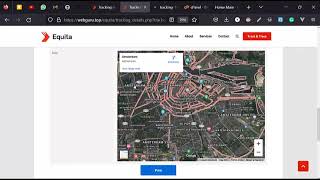 How To Design Courier Delivery Tracking Website With Live Map And Receipt screenshot 4