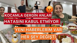 KOCAMLA ARAMIZDA TANSİYON YÜKSELDİ😡BULAŞMAYACAĞIM❌SİZİ DİNLEDİM❗️DEĞİŞTİRDİM❗️BAYRAM TEMİZLİĞİ😮‍💨