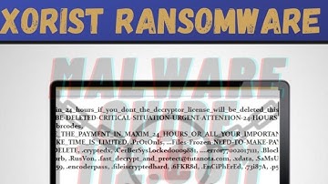 Remove Xorist Ransomware -  Malware Guide 112