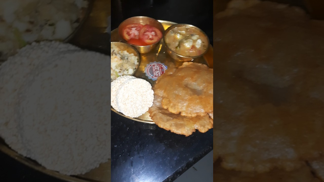 नवरात्रि स्पेशल थाली #food #recipe #trendingshorts #viralsho