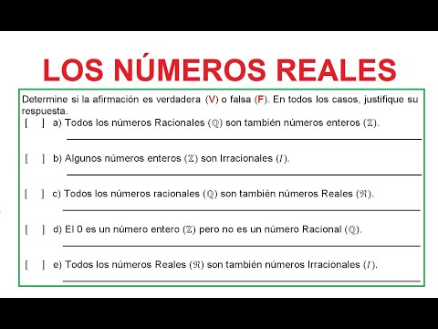 Video: ¿Los enteros son siempre a veces o nunca números racionales?