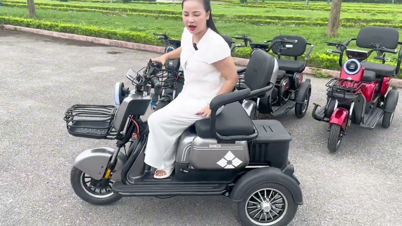 Hướng Dẫn Sử Dụng Xe Điện 3 Bánh Shizo S3 2025 Động Cơ 2000w Chạy Pin LPF 70-80km/1 Lần Sạc Đầy