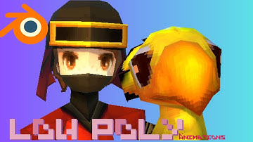 Animating Low Poly Characters In Blender