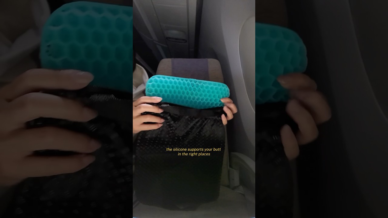 Three essentials for your economy flight