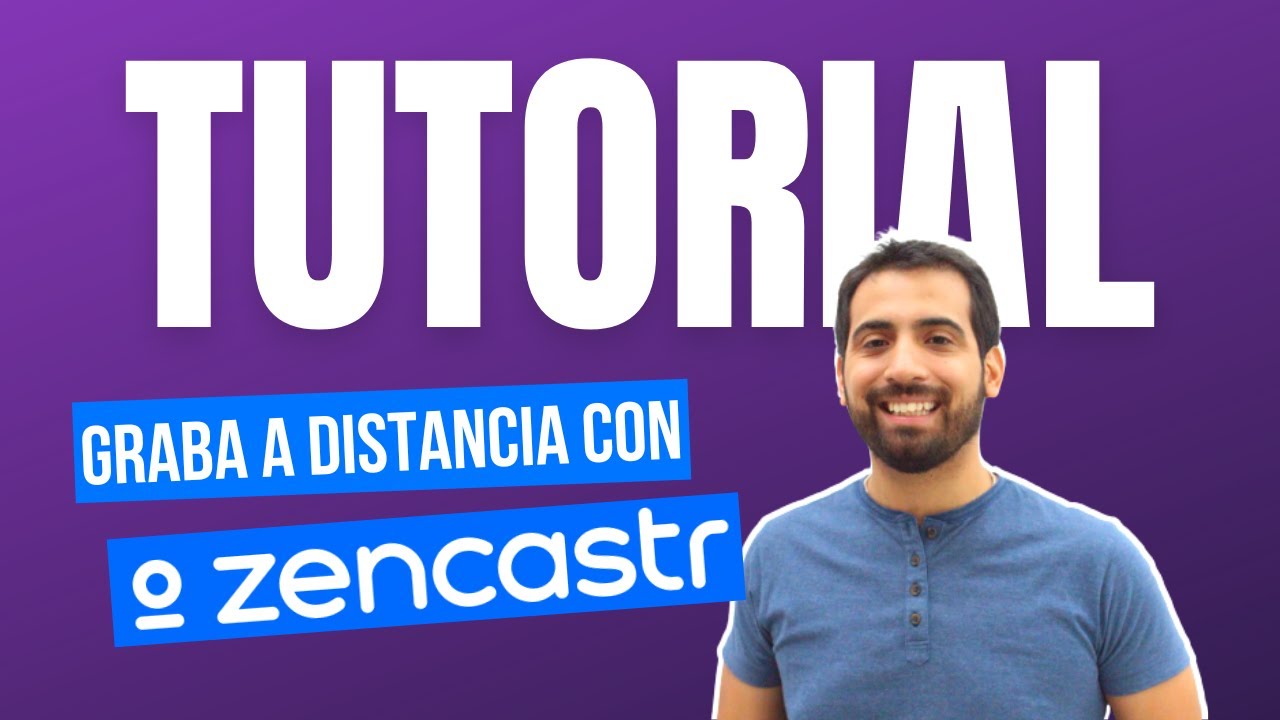 🎙 Como GRABAR un podcast a DISTANCIA (Parte 2): TUTORIAL ZENCASTR