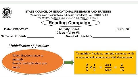 maths worksheet 57 class 6 to 8 || reading campaign class 6,7,8 activity sheet 57 || english medium
