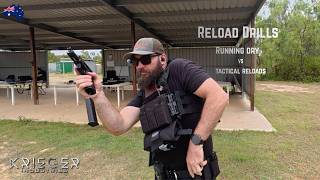 Pistol Reload Comparison | Slide Lock vs Tactical Reload