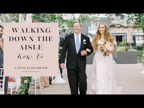 Video: Hvordan går brudepiken nedover midtgangen?