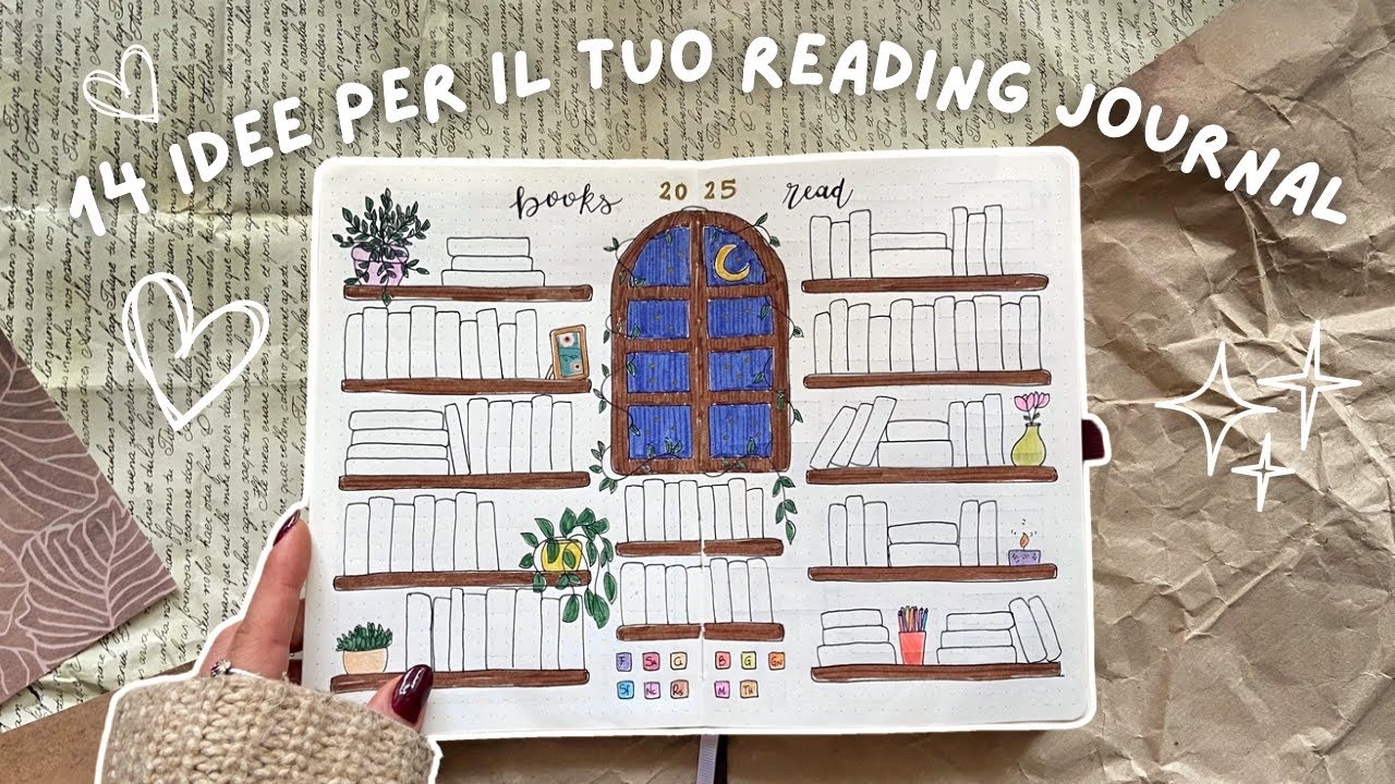 14 IDEE per il tuo READING JOURNAL | set up 2025
