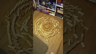 Day 10 of 30 - June Domino Challenge
Jenga Domino Spiral - About 200 Jenga Planks Day 10 of 30 - June Domino Challenge