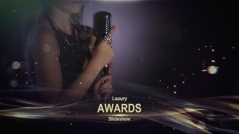 Create a Luxury Awards Slideshow Video with Music - MakeWebVideo.com