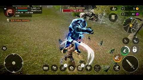 Gaming: Evil Lands | Stage 1 -- Skylark Fields | Quest 11 | Warrior character