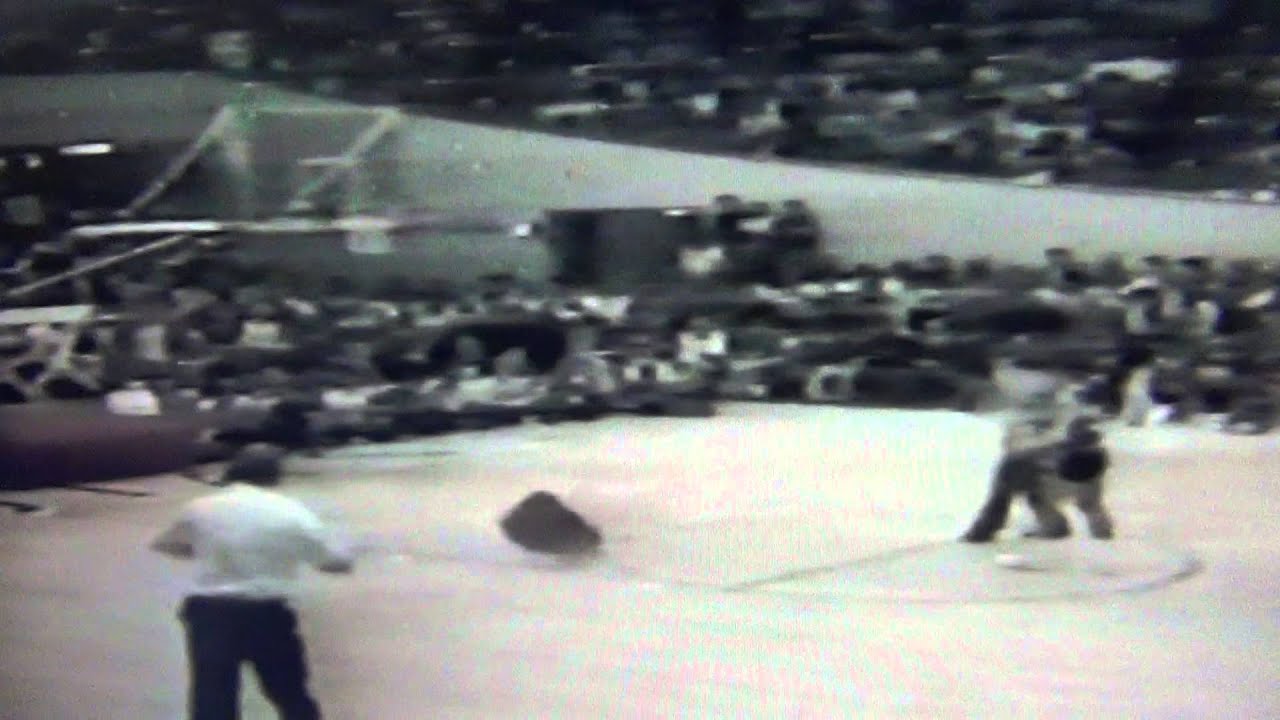 Bobby Knight Throws Chair Across Court Youtube