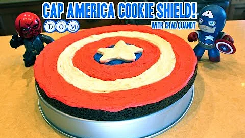 Captain America's COOKIE Shield Recipe w/ POLARIS'...