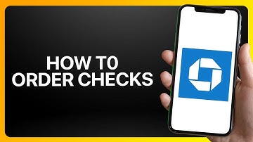 How To Order Checks On Chase Mobile Tutorial