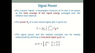 Energy and Power Spectral Densit