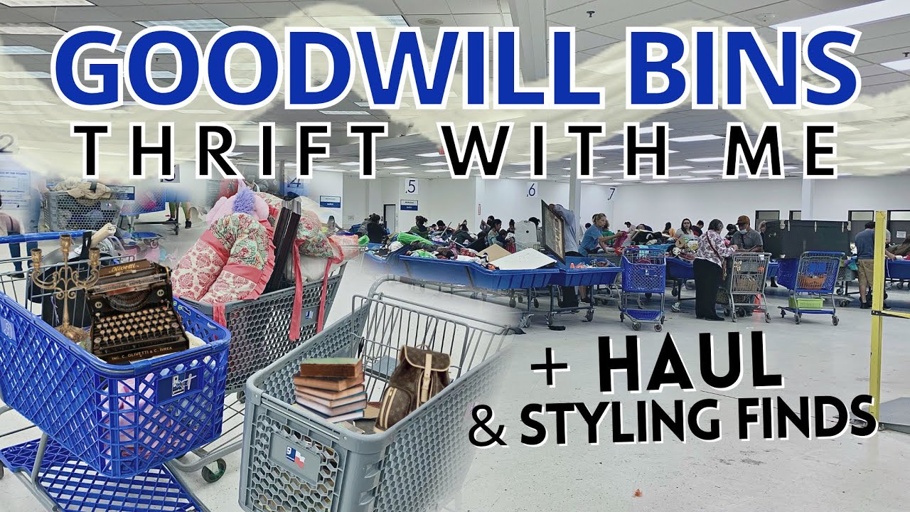 Finding ANTIQUES at GOODWILL BINS / THRIFT SHOPPING HAUL / Reseller