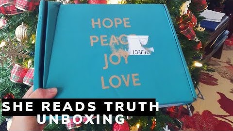 She reads truth/ Unboxing/ monthly subscription   #shereadstruth #hereadstruth