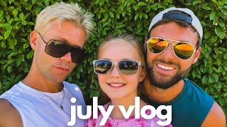 Back From Disneyland, Our Home Fire Story & More | Month In Our Life VLOG | July 2022 Part 1