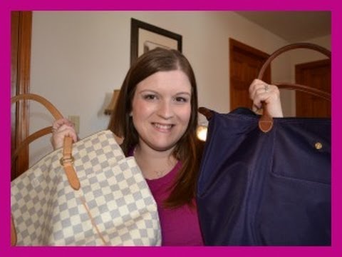 Longchamp Large Tote compared to Louis Vuitton Totally MM 