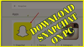 How to Download Snapchat App on Computer PC 2021? screenshot 5