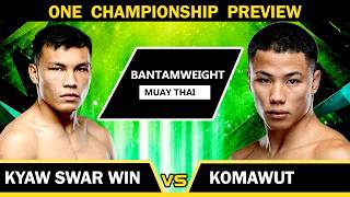 Kyaw Swar Win vs. Komawut FULL FIGHT PREVIEW & PREDICTION | ONE Friday Fights 167