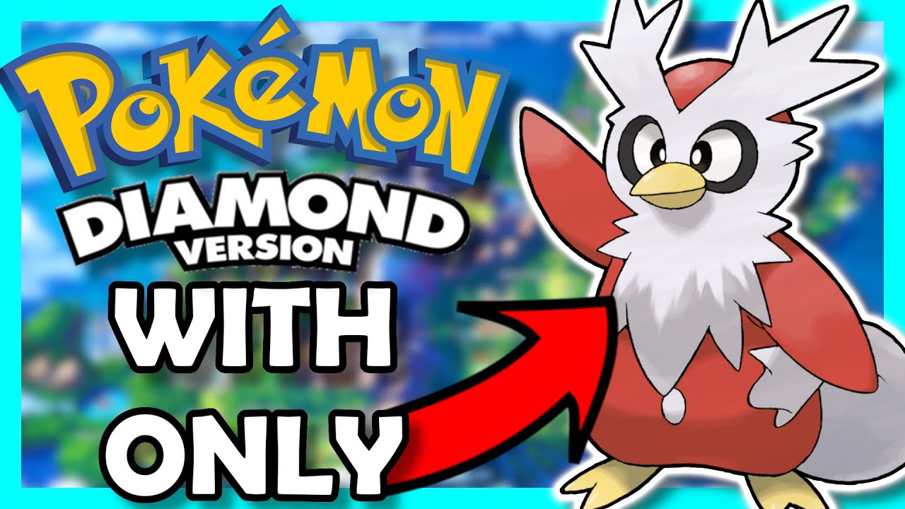 Can You Beat Pokemon Diamond With ONLY ONE Delibird?
