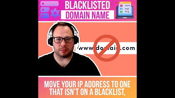 Marketing Minutes: Blacklisted Domain