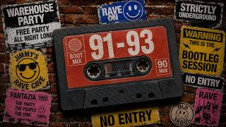 OLD SKOOL 91-93 HARDCORE BOOTLEGS 🔥 | Jimmy’s Rave Cave