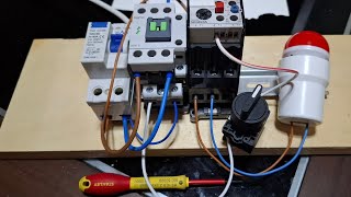 Pako Şalter Ve Kontaktör Termik Bağlantısı Nasıl Yaplıır. Kumanda Devresi.