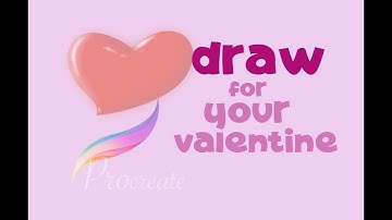 Procreate for Beginners - Draw a heart is super easy