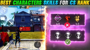 Best Character Combination For CS Rank😱🔥-SAMSUNG A3,A5,A6,A7,J2,J5,J7,S5,S6,S7,S9,A10,A20,A30,A50,FF