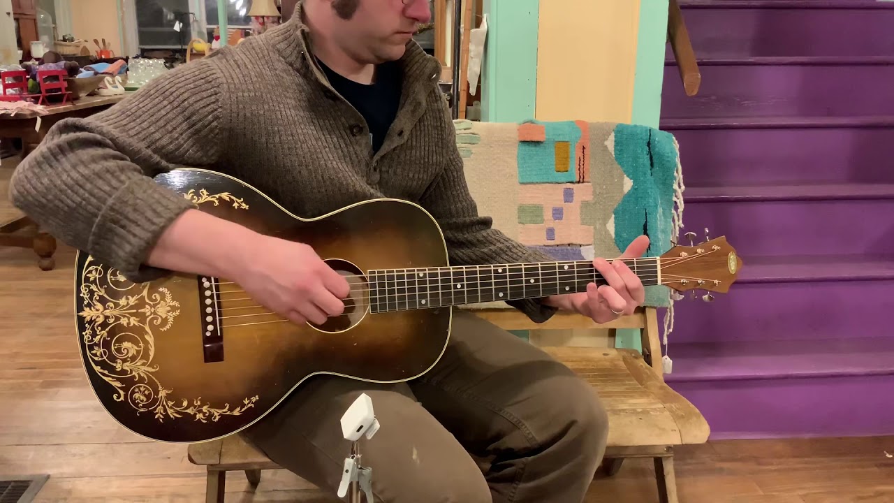 1930s Kay-made Oahu 71K Jumbo Guitar