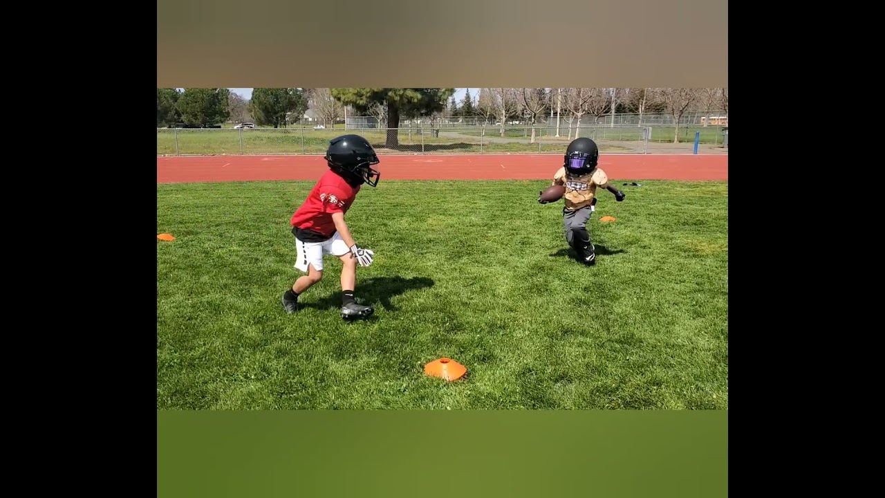 #KO💥⚡ Pursuit & Tackling drills for 6U