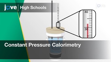 Constant Pressure Calorimetry | Chem | Video Textbooks - Preview