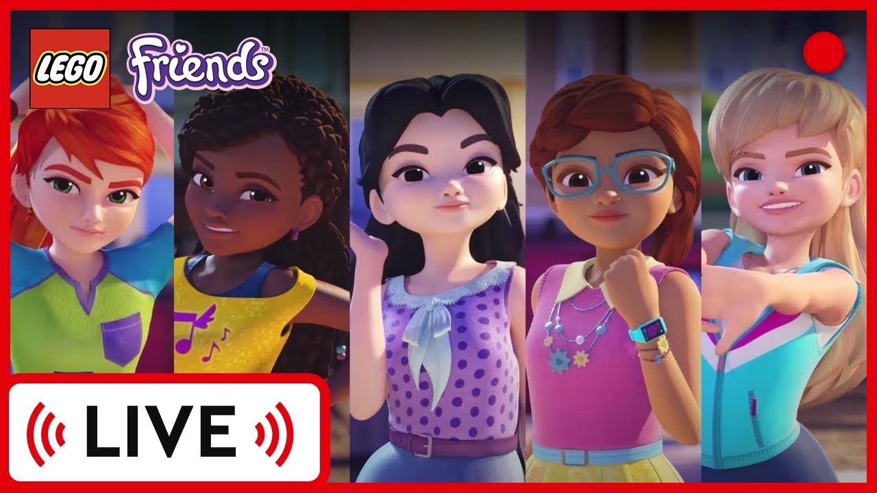 🔴 LEGO Friends LIVE | Przyjaciółki na misji | Sezon 1 - YouTube