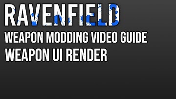 Weapon UI Render - Ravenfield Basic Weapon Modding