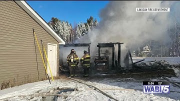 Fire crews prevent blaze from spreading to Mattamiscontis home