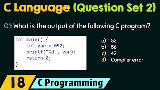 C Programming (Important Questions Set 2)