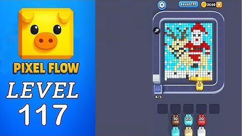 Pixel Flow Level 117 Walkthrough