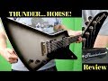 How A Thunder Horse is Born... | 2011 Gibson Thunderhorse Explorer Silverburst - Review + Demo