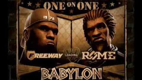 DEF JAM FFNY-1 ON 1 (REQUEST): FREEWAY VS  ROME