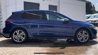 Volkswagen New F Sel R-Line 2023 In 4K Lapiz Blue 17 Inch Valencia Walk Around & Detail Inside